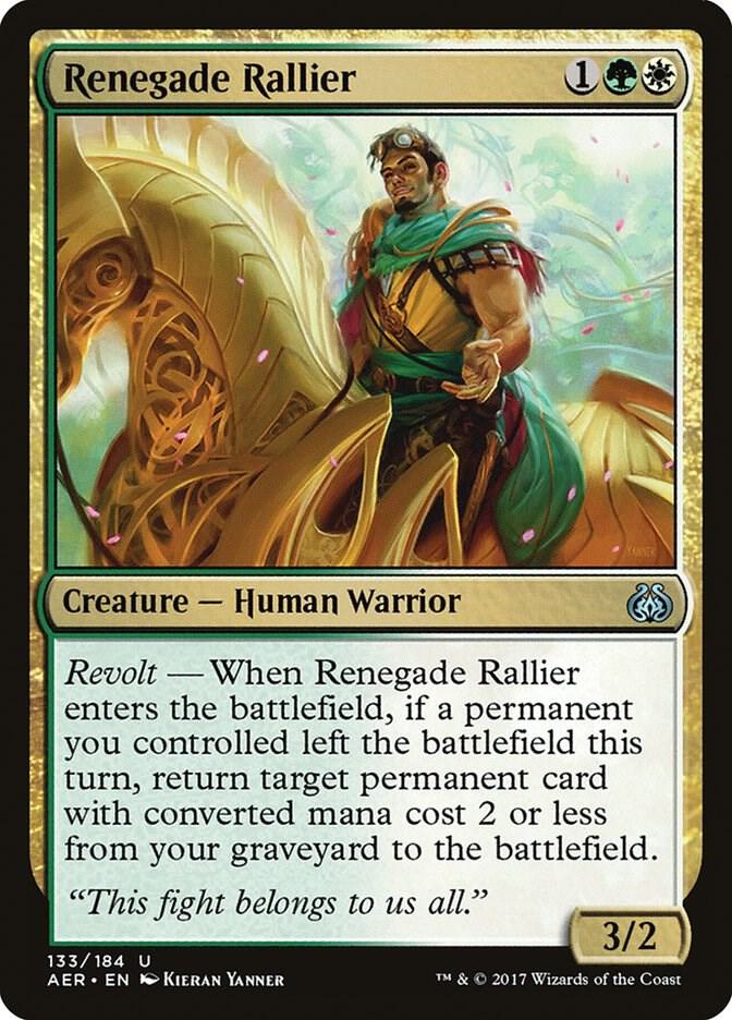 Renegade Rallier card image