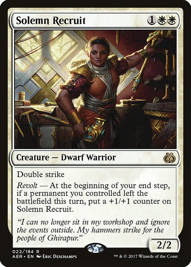 Solemn Recruit card image