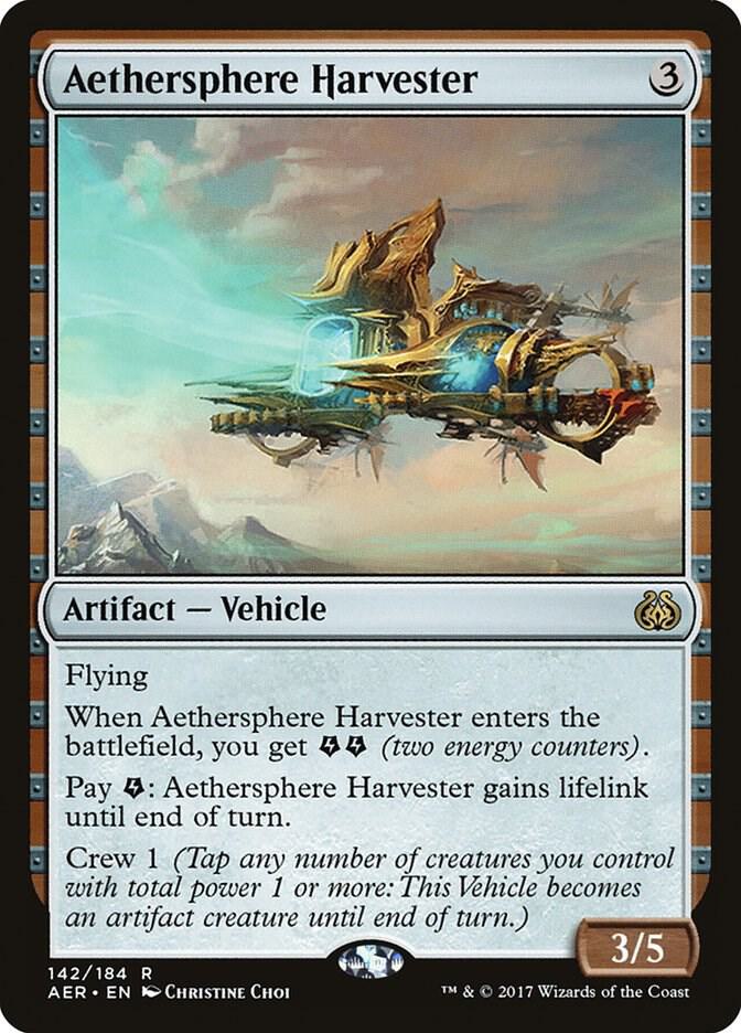Aethersphere Harvester card image