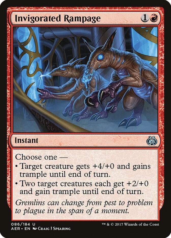 Invigorated Rampage card image