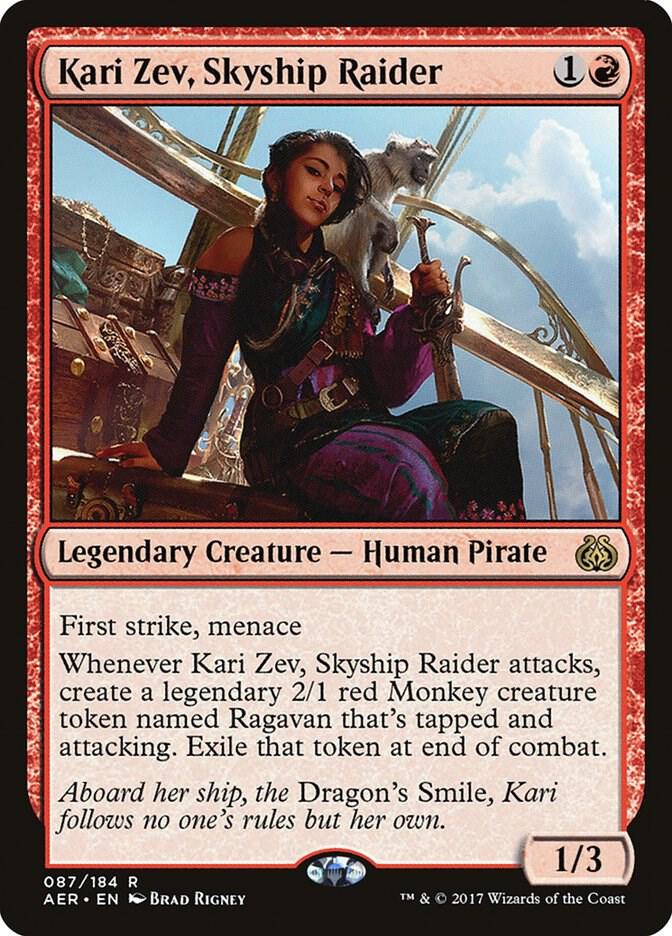 Kari Zev, Skyship Raider card image