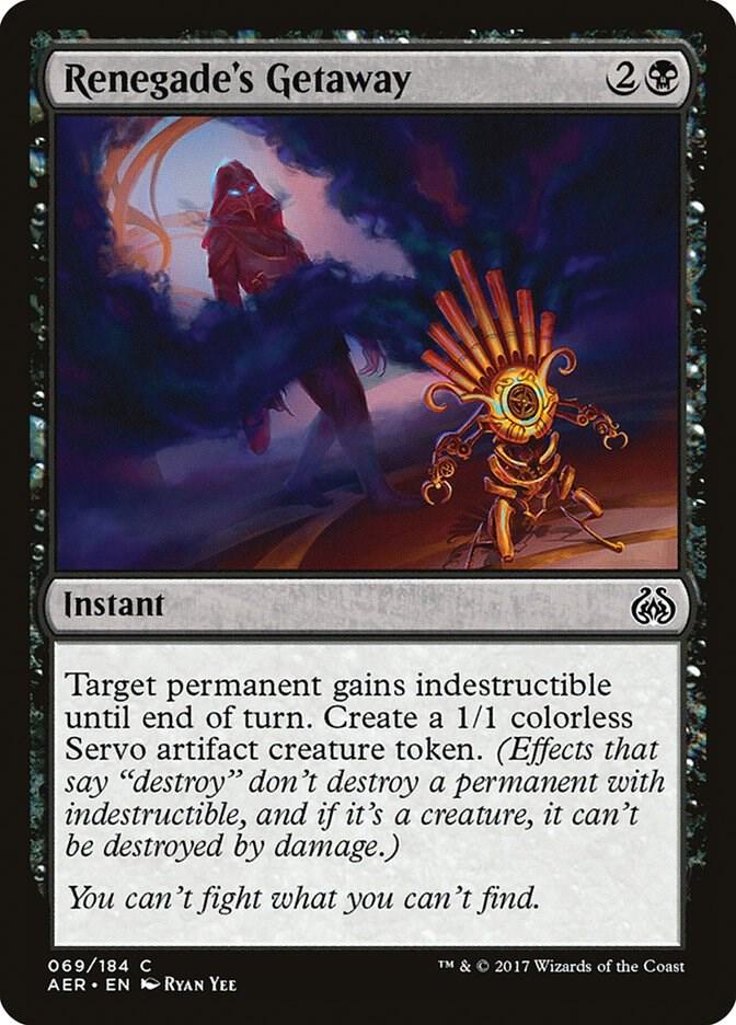 Renegade's Getaway card image