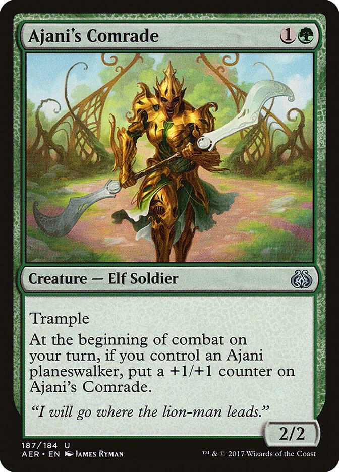 Ajani's Comrade card image