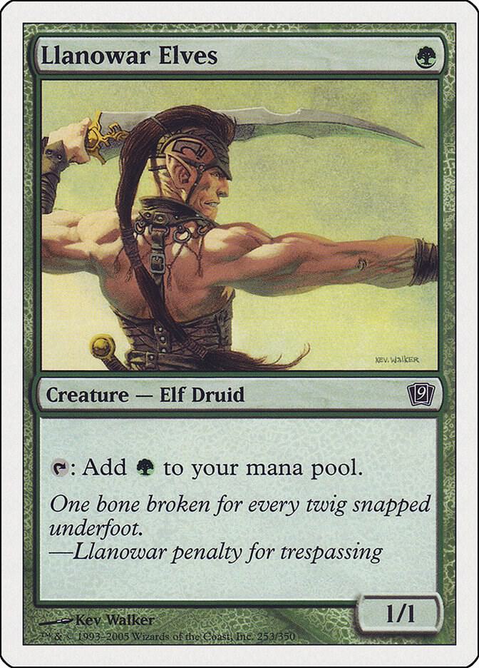 Llanowar Elves card image