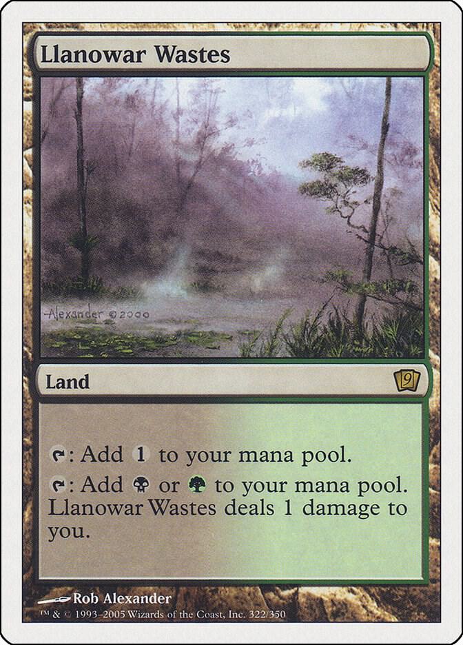 Llanowar Wastes card image