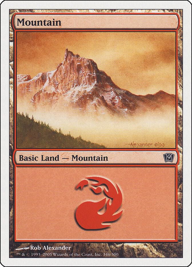 Mountain (346) card image