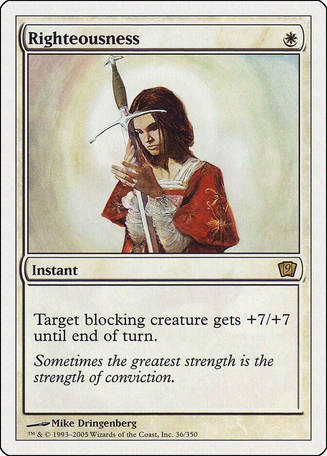 Righteousness card image