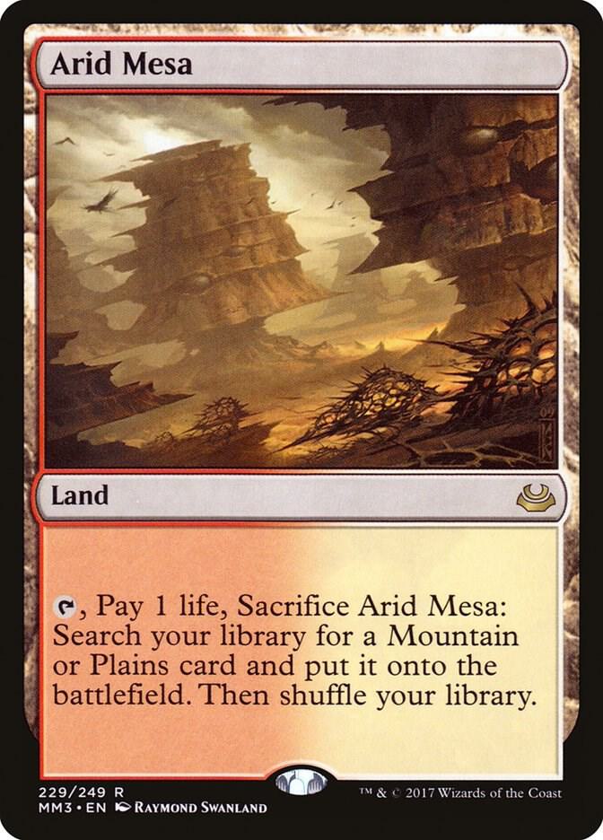 Arid Mesa card image