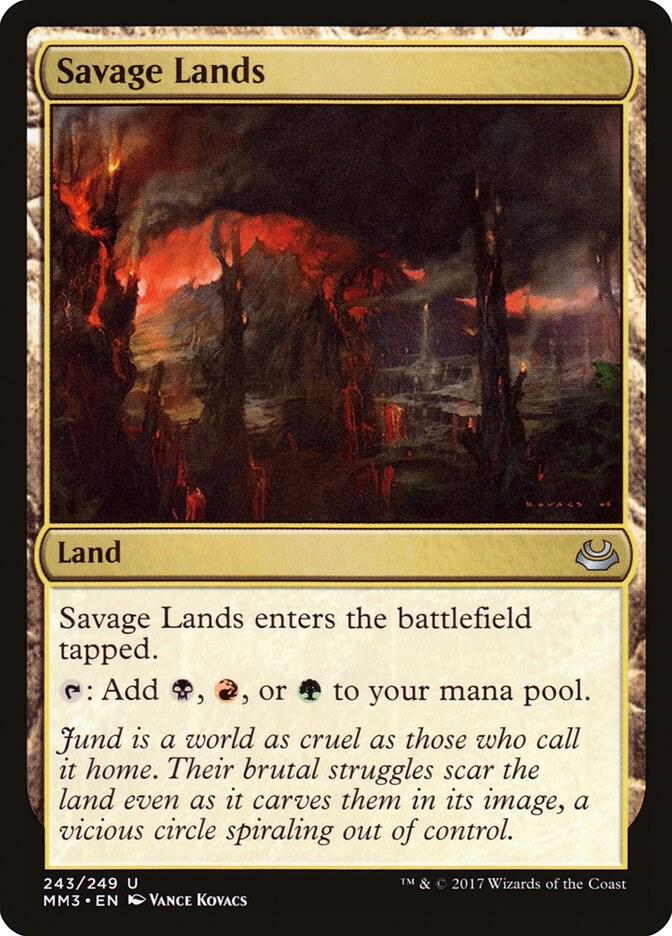 Savage Lands card image