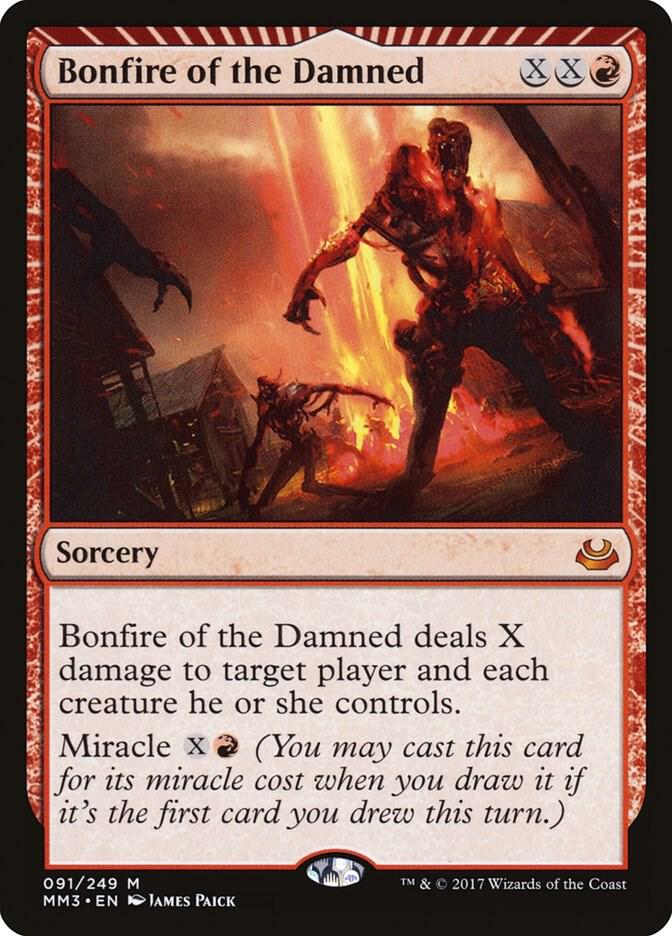 Bonfire of the Damned card image