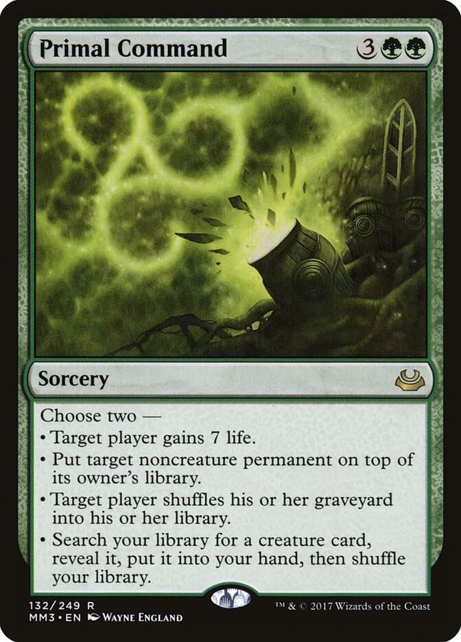 Primal Command card image