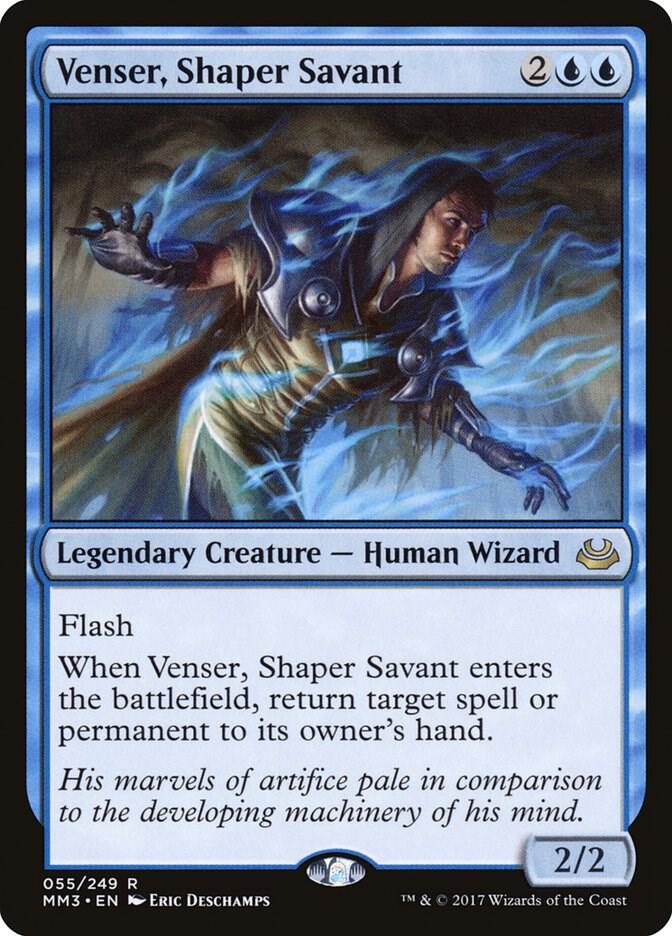 Venser, Shaper Savant card image