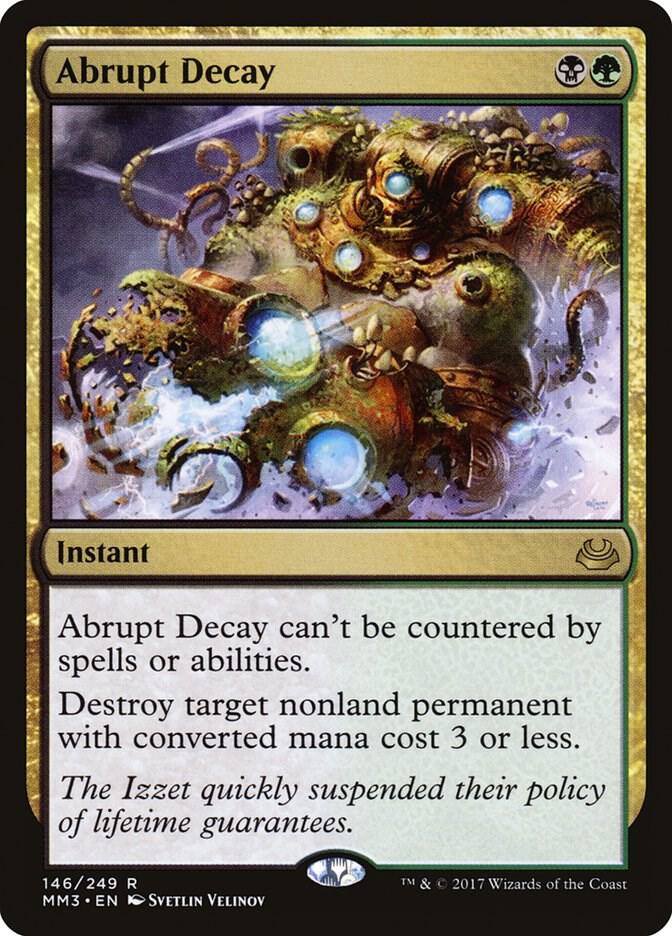 Abrupt Decay card image