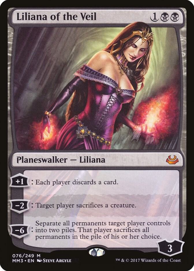 Liliana of the Veil card image