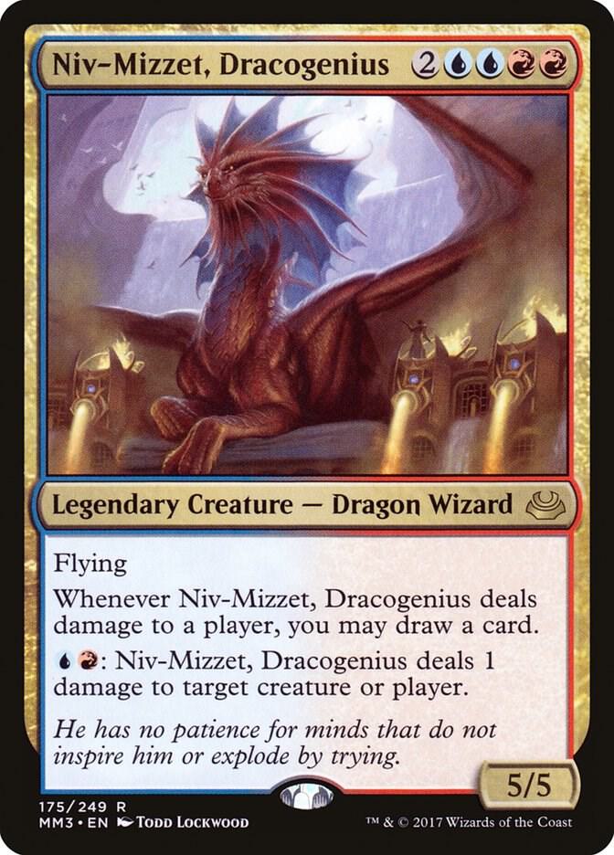Niv-Mizzet, Dracogenius card image