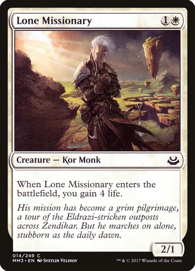 Lone Missionary card image