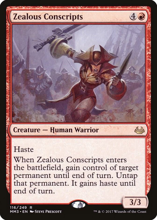 Zealous Conscripts card image