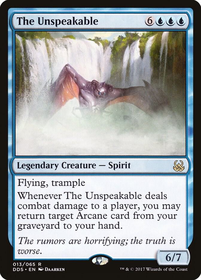 The Unspeakable card image