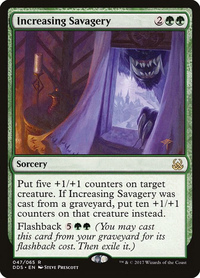 Increasing Savagery card image
