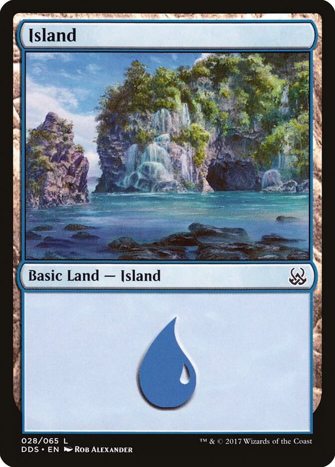 Island (028) card image