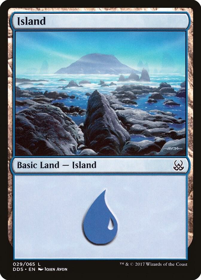 Island (029) card image