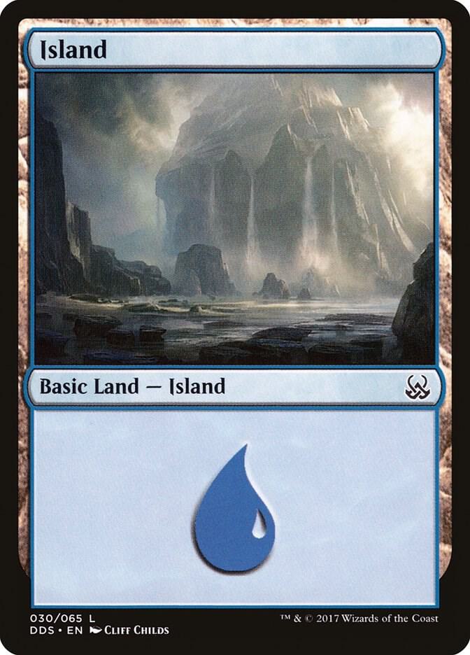 Island (030) card image