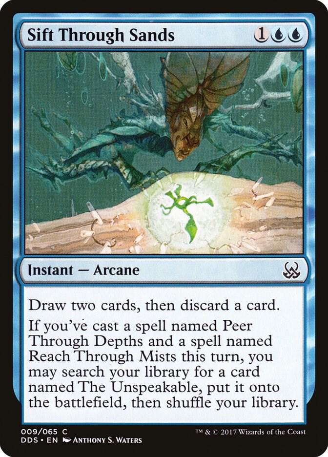 Sift Through Sands card image