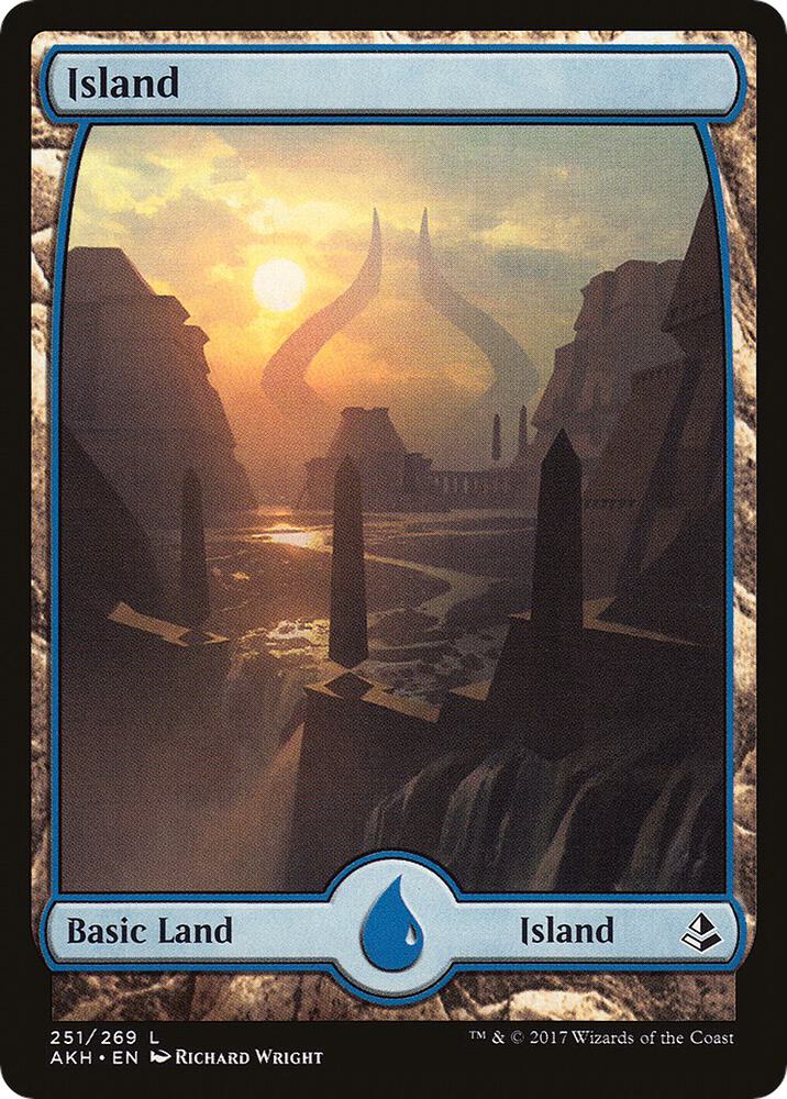 Island (251) - Full Art card image