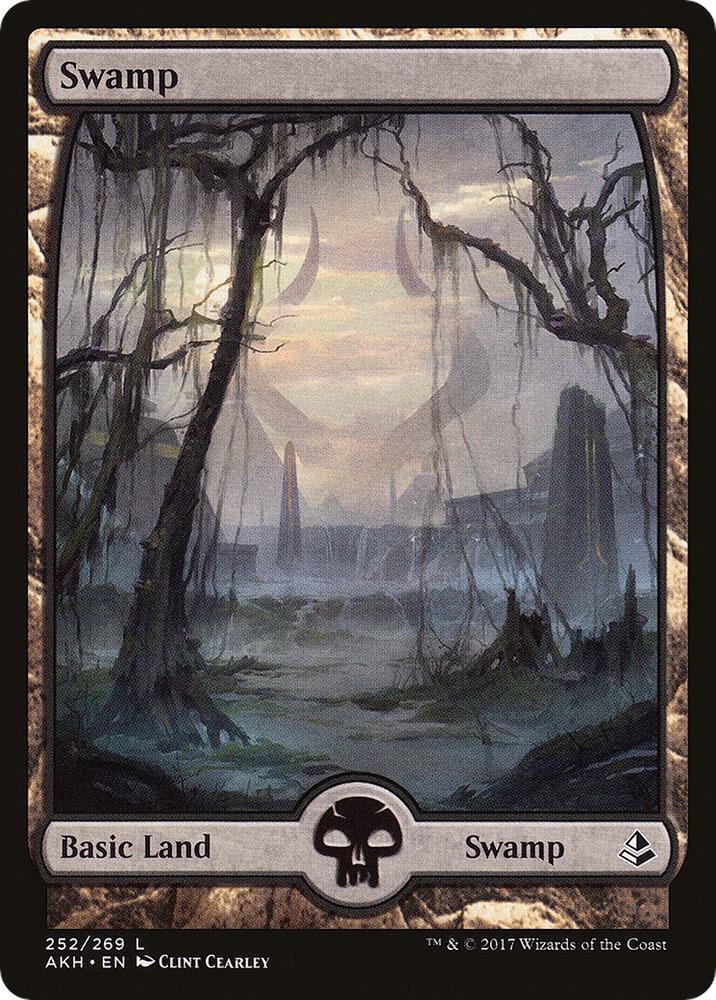 Swamp (252) - Full Art card image
