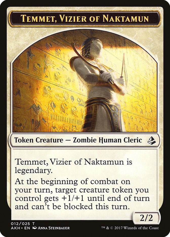 Temmet, Vizier of Naktamun Token card image