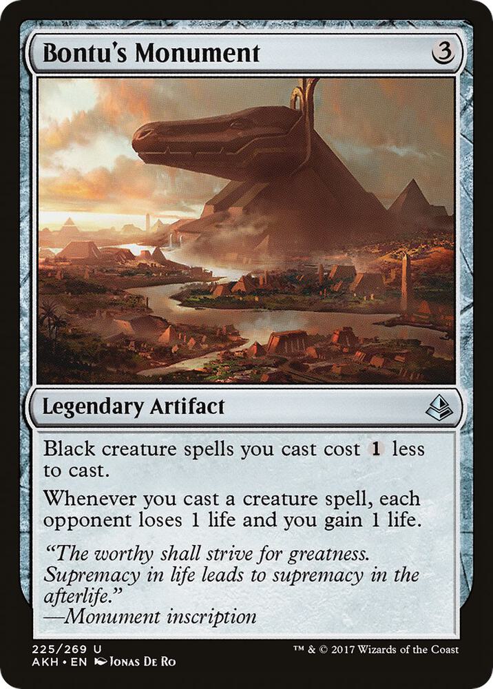 Bontu's Monument card image