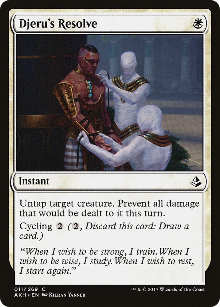 Djeru's Resolve card image