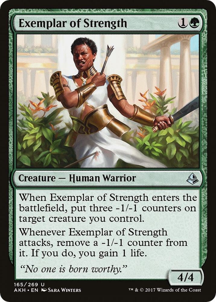 Exemplar of Strength card image