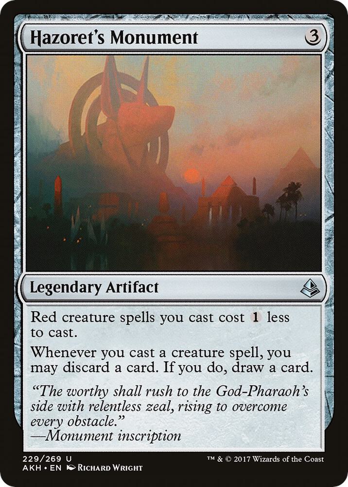 Hazoret's Monument card image