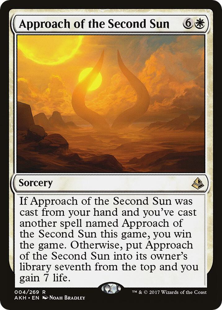 Approach of the Second Sun card image