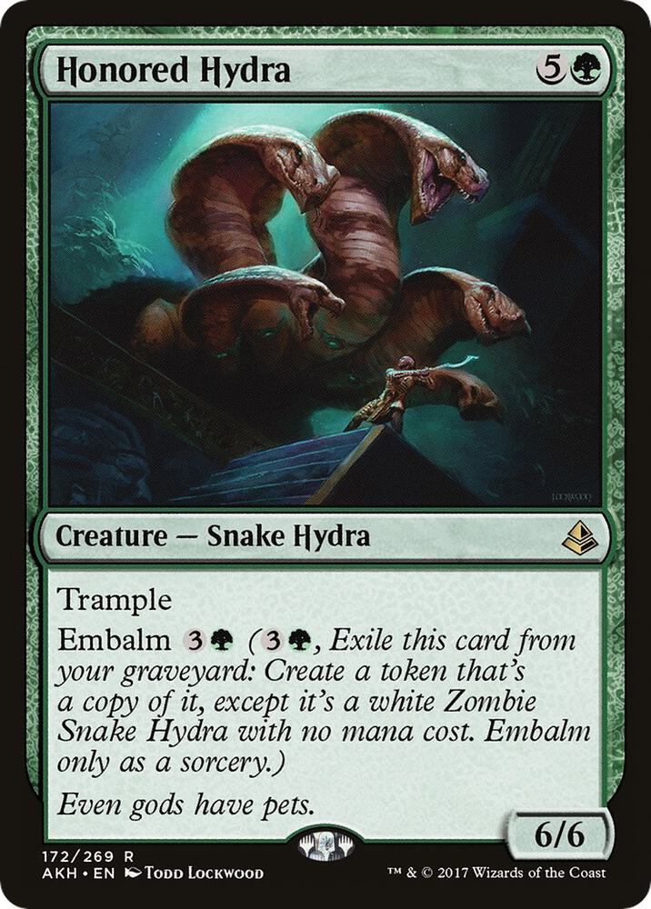 Honored Hydra card image