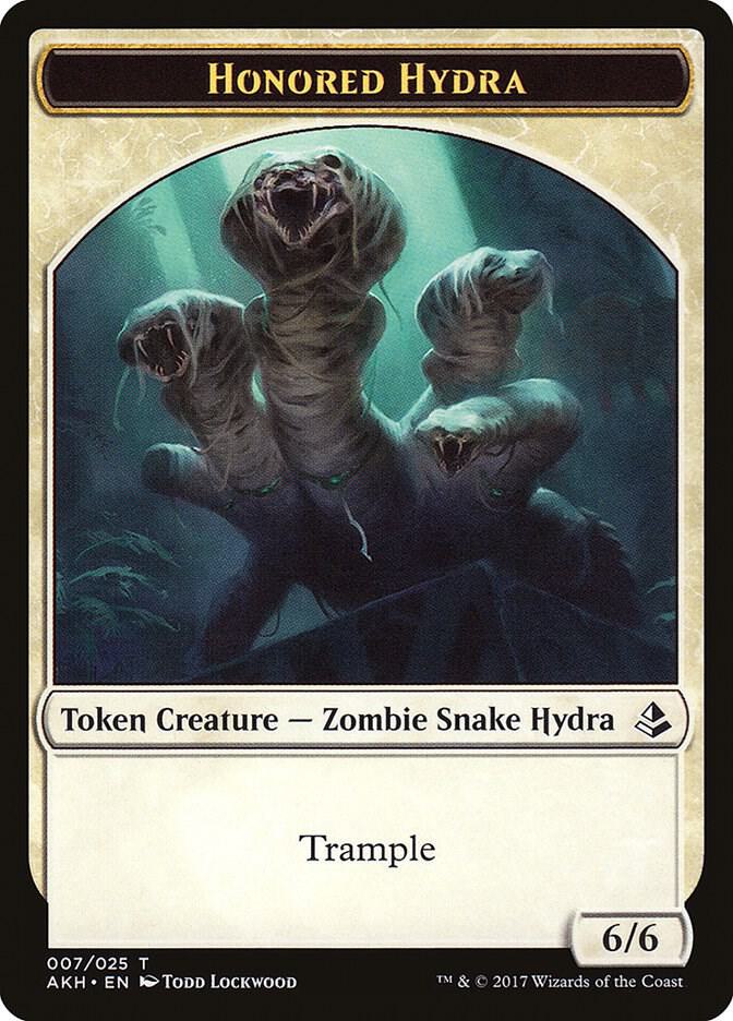 Honored Hydra Token card image