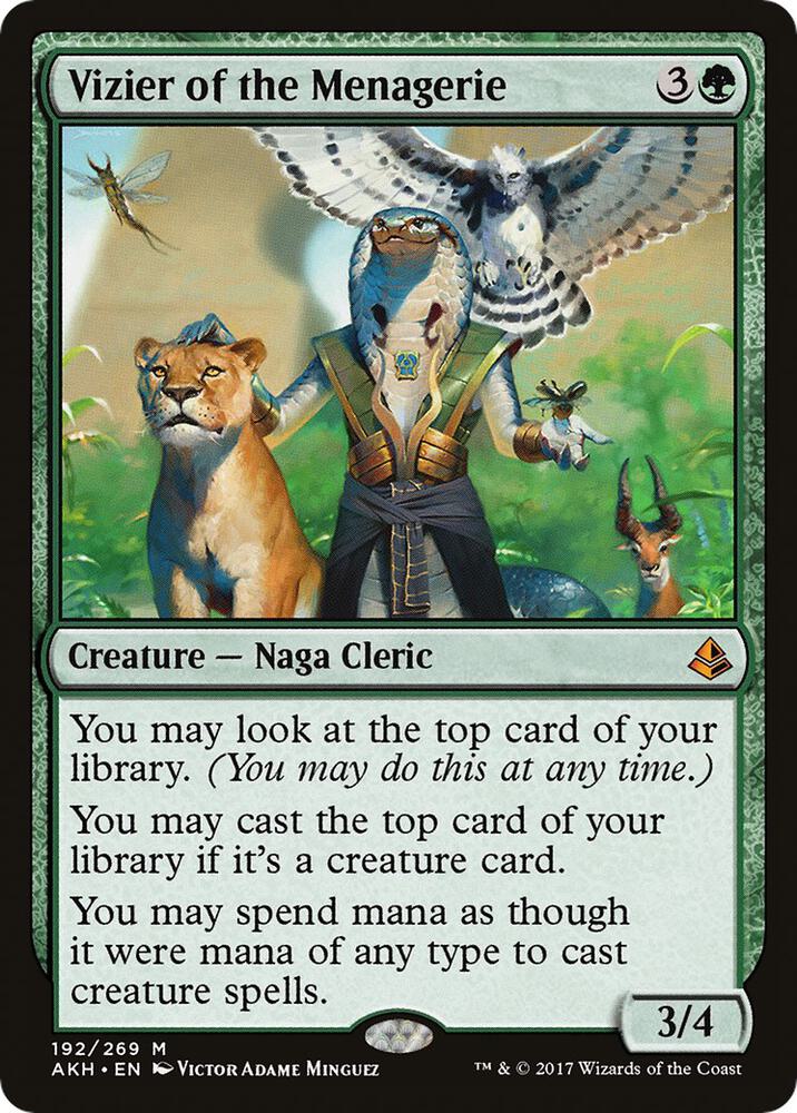 Vizier of the Menagerie card image