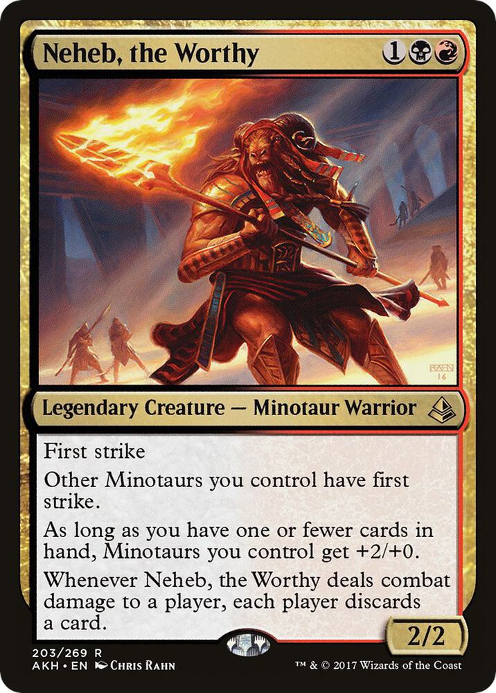 Neheb, the Worthy card image
