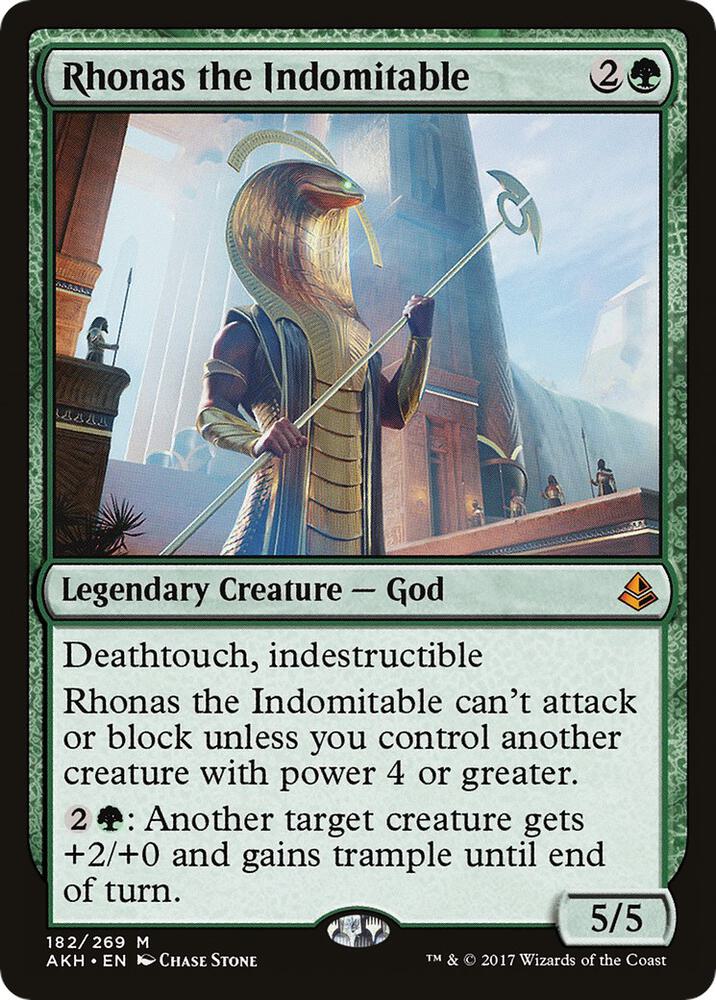 Rhonas the Indomitable card image