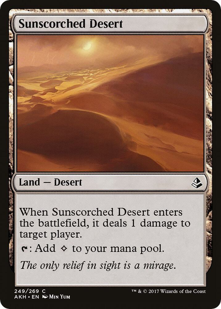 Sunscorched Desert card image