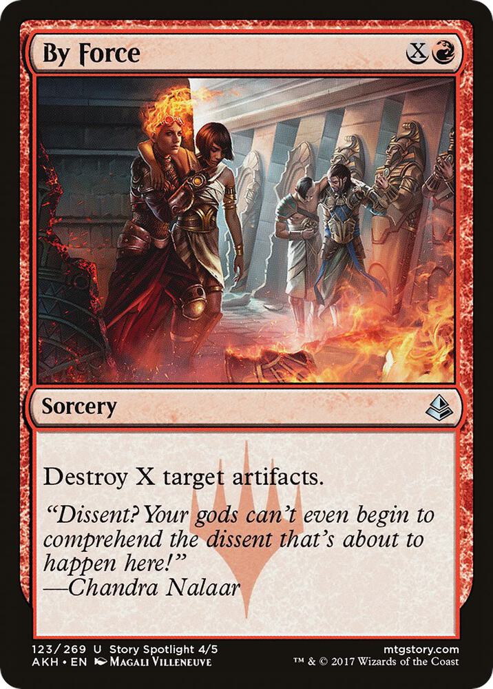 By Force card image