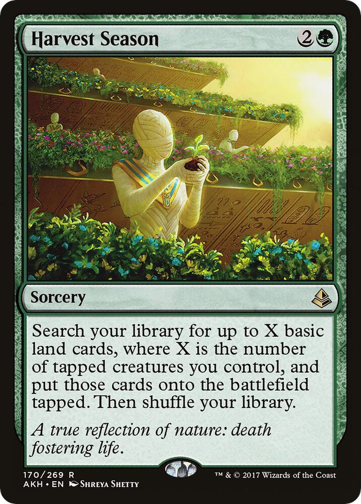 Harvest Season card image