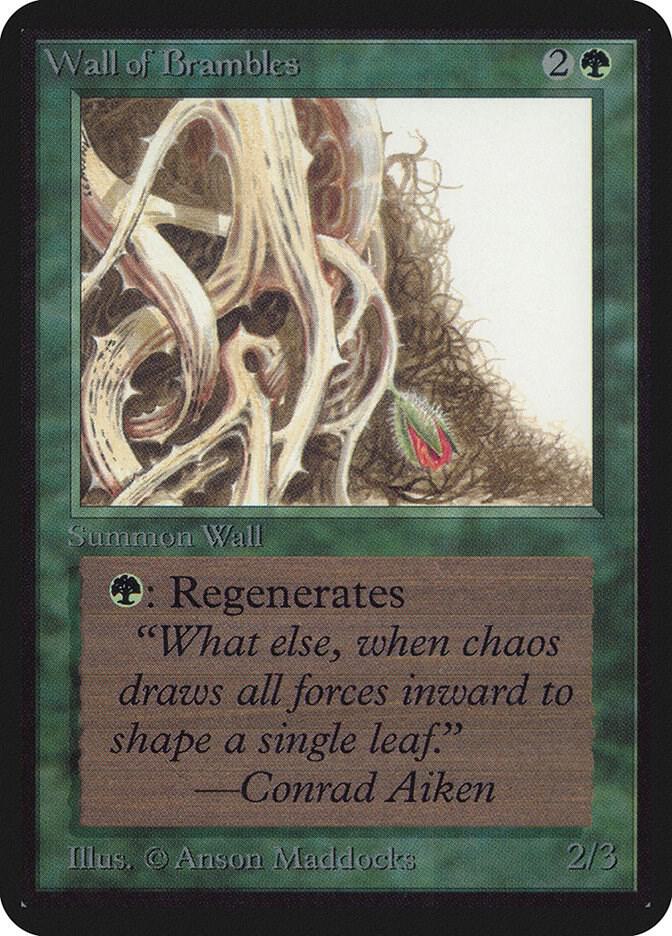 Wall of Brambles card image