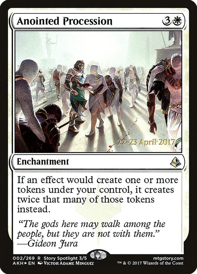 Anointed Procession card image