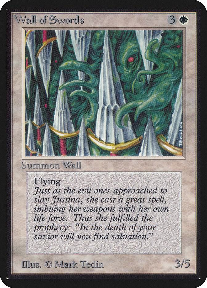 Wall of Swords card image