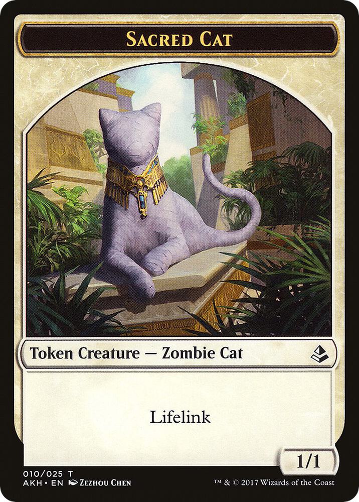 Sacred Cat // Insect Double-Sided Token card image