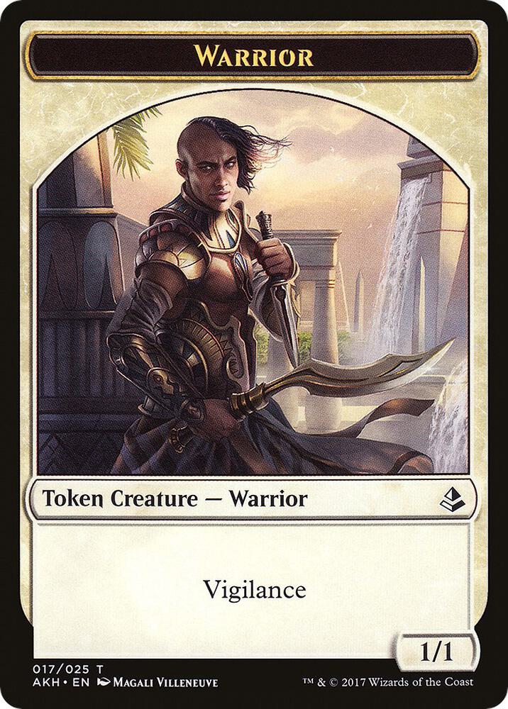 Warrior // Labyrinth Guardian Double-Sided Token card image