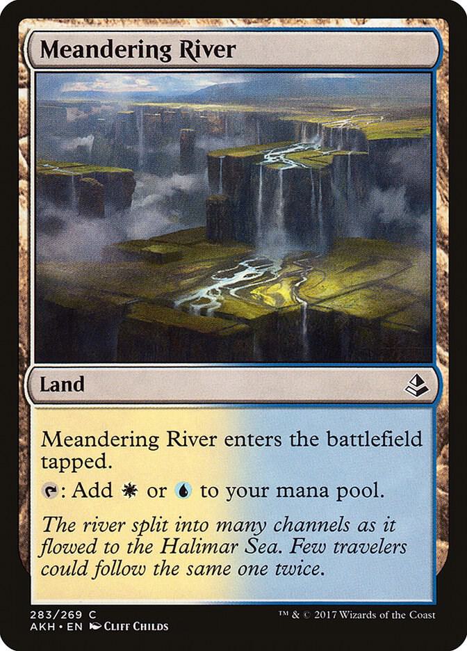 Meandering River card image