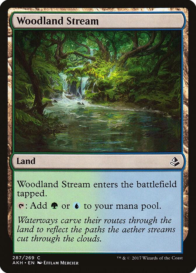 Woodland Stream card image
